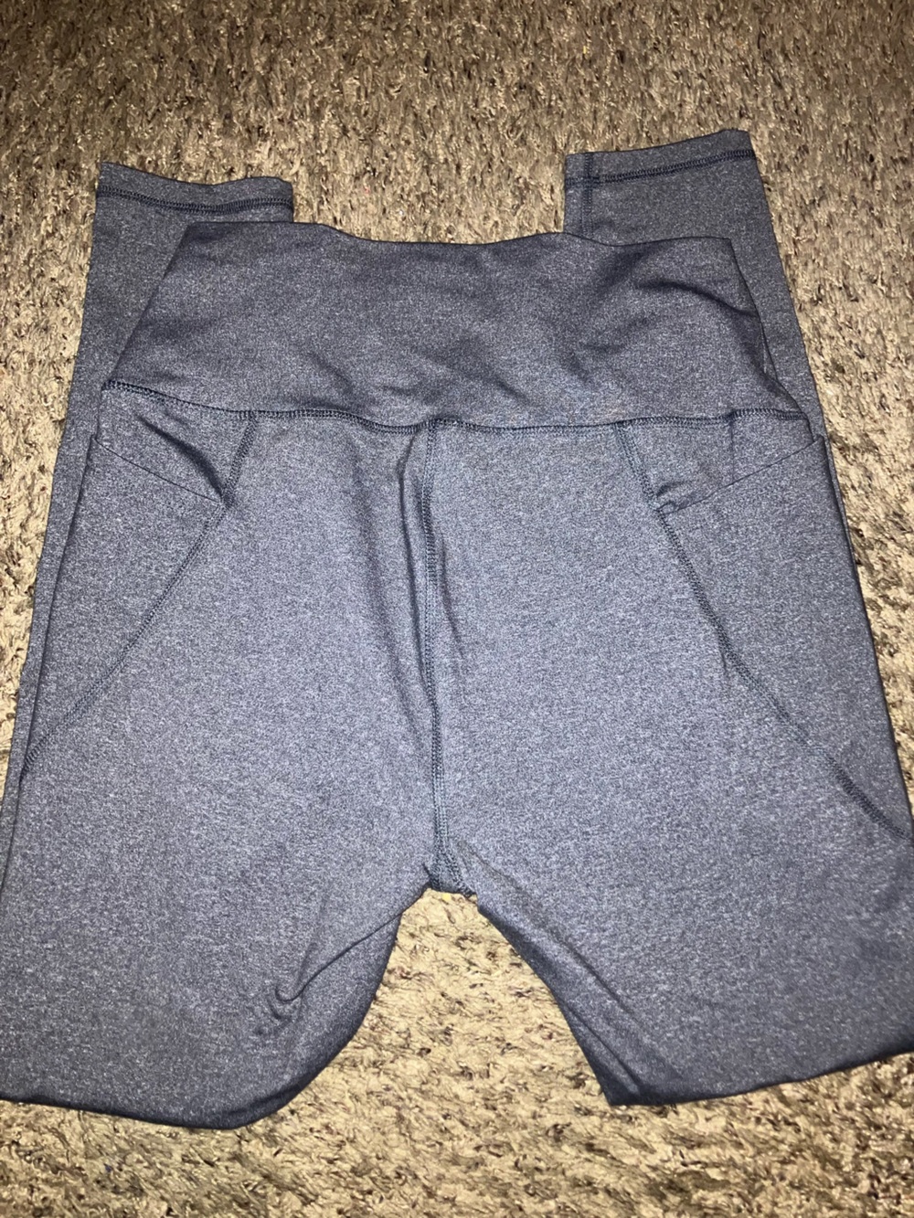 Mono B Charcoal Gray Active Leggings - Picture 3 of 4